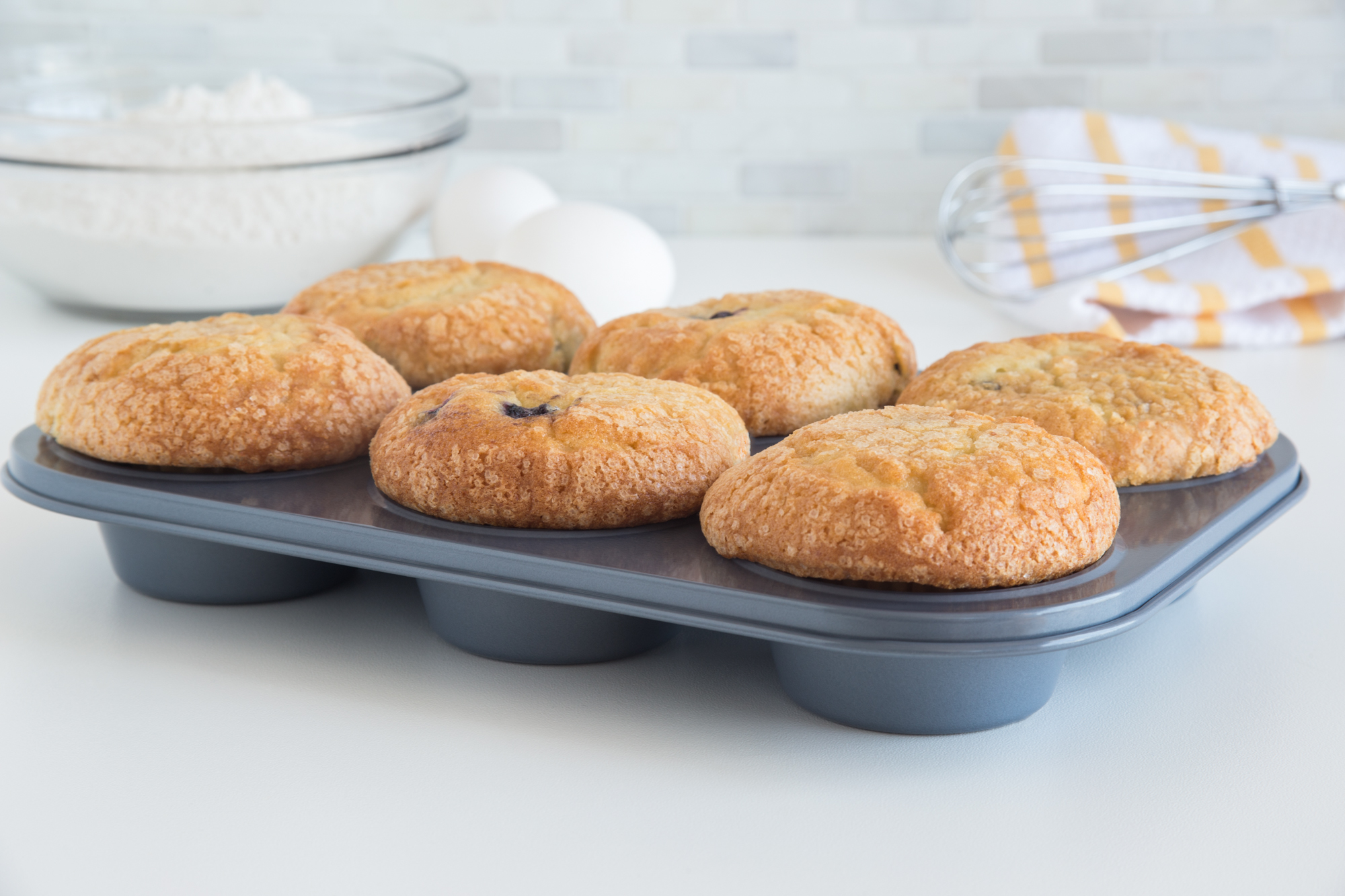 Fox Run 4454 6 Cup Non Stick Muffin Pan