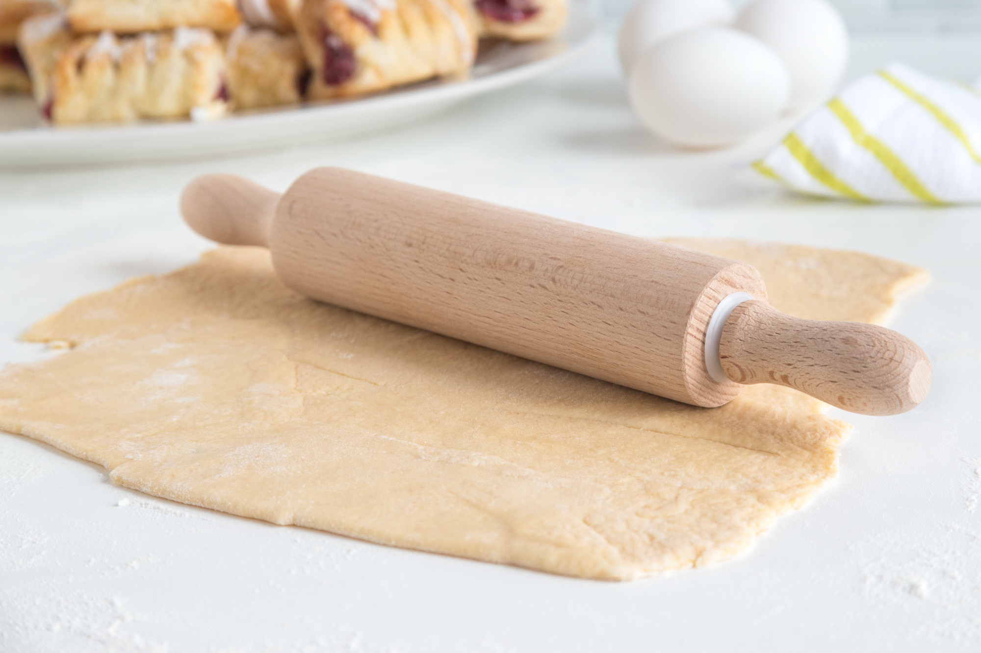 Fox Run 4035 6" Junior Wooden Rolling Pin