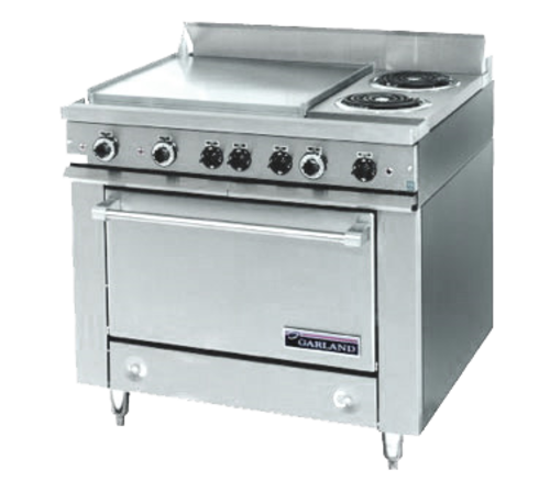 Garland US Range 36ES36 Range, 36" Heavy Duty, Electric