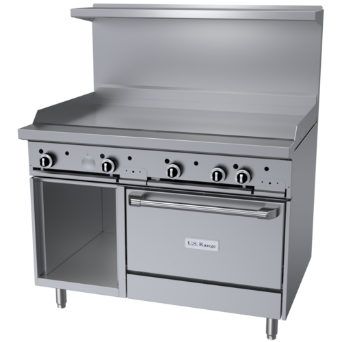Garland US Range U48-G48RS Range, 48" Restaurant, Gas