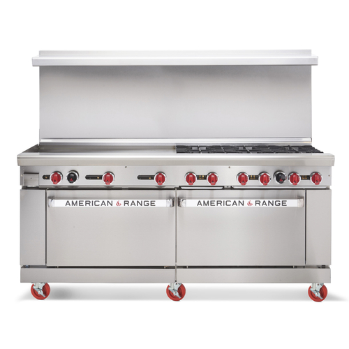 American Range AR-48G-4B-CC Range, 72" Restaurant, Gas