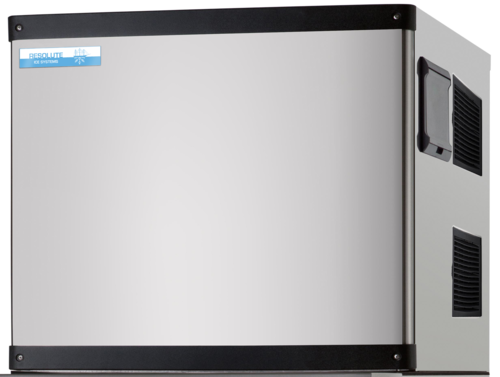Eurodib Resolute Ice Systems ICH500 Ice Maker with Bin, Cube-Style
