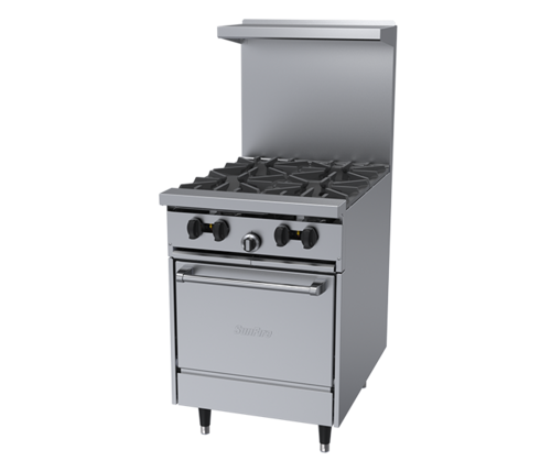 Garland US Range X24-4L Range, 24" Restaurant, Gas