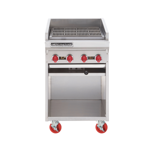 American Range ADJF-48 Charbroiler, Gas, Floor Model