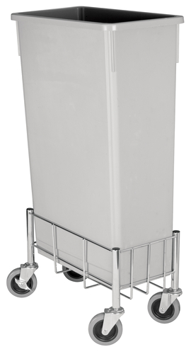 Winco DWR-1708 Trash Receptacle, Dolly