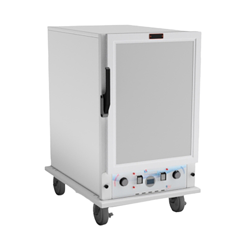 Lockwood Manufacturing CA37-PFIN-14ID-R Heated Holding Proofing Cabinet, Mobile, Half-Height