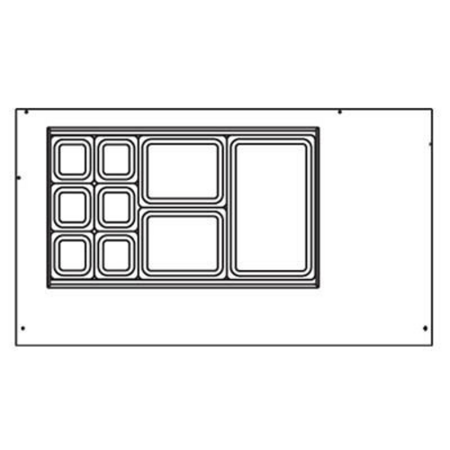 Garland Beverage Air SPED60HC-18M-2 Refrigerated Counter, Mega Top Sandwich / Salad Unit