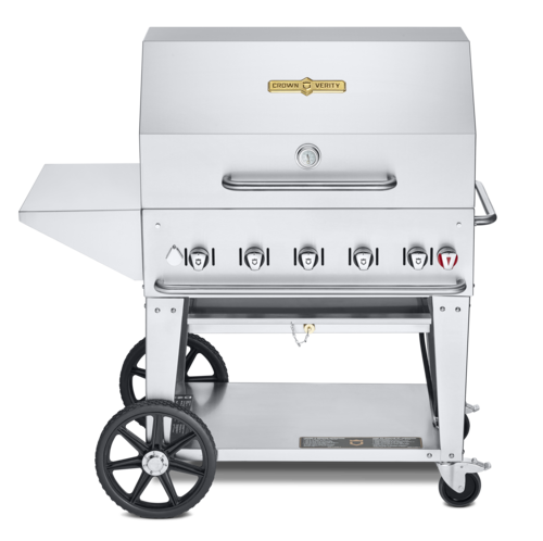 Crown Verity Mobile Cooking CV-MCB-36PKG Charbroiler, Gas, Outdoor Grill