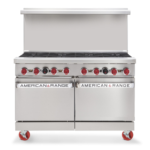 American Range AR-12G-6B-CL-SBR Range, 48" Restaurant, Gas