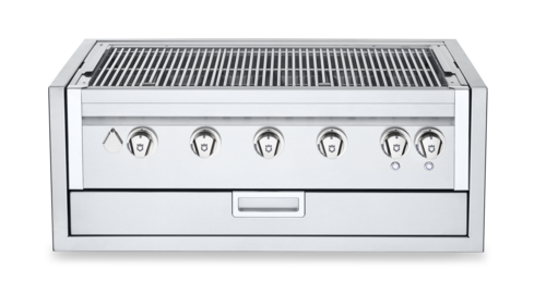 Crown Verity Built-in IBI36-GO-FLT Charbroiler, Gas, Outdoor Grill