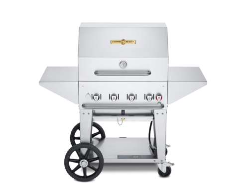 Crown Verity Mobile Cooking CV-MCB-30PRO Charbroiler, Gas, Outdoor Grill