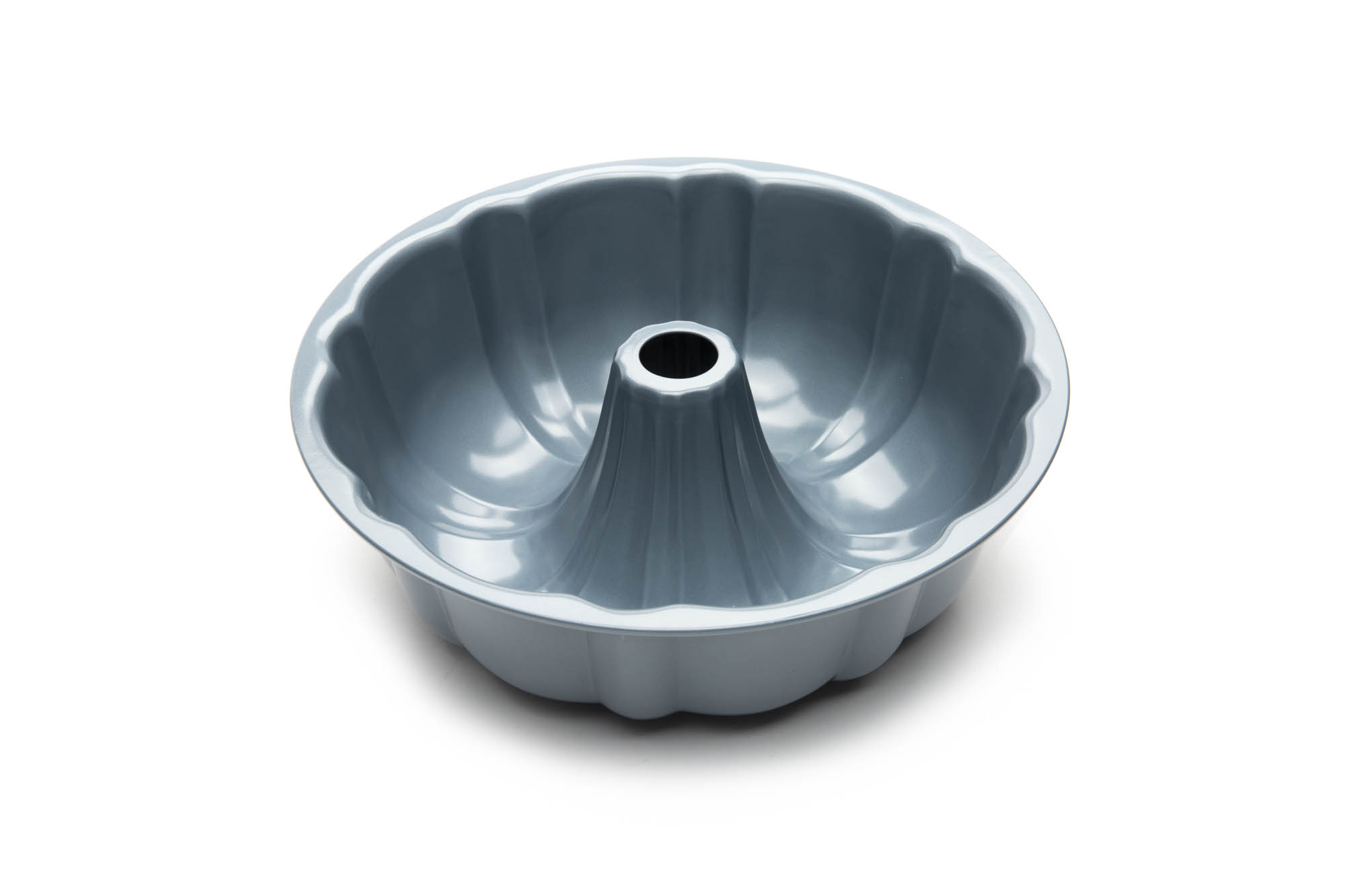 Fox Run 4485 8.5 Inch Non-Stick Fluted Bundt Pan With Center Tube