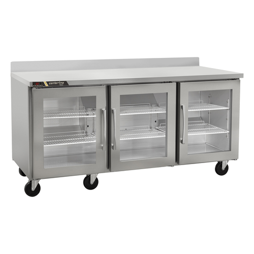 Traulsen Centerline CLUC-72R-GD-WTRRR Refrigerated Counter, Work Top