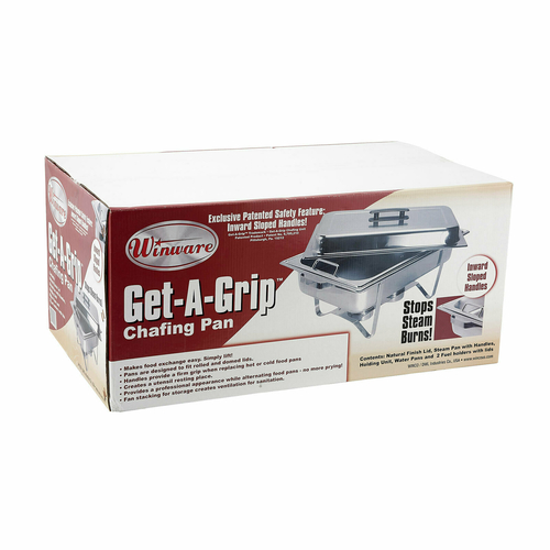 Winco Get-A-Grip C-2080B Chafing Dish