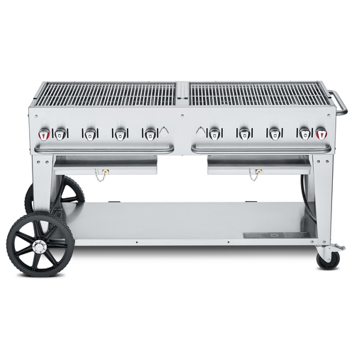Crown Verity Mobile Cooking CV-MCB-60-SI BULK Charbroiler, Gas, Outdoor Grill