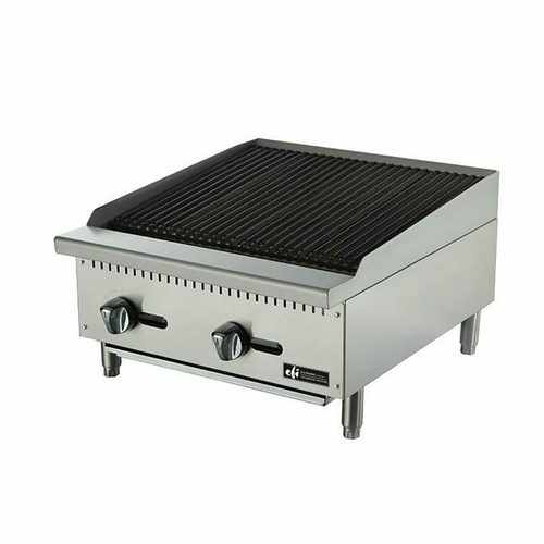 EFI Versa Heat RCTCB-24P Charbroiler, Gas, Countertop