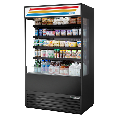 True Refrigeration Non-Core Models TOAM-48GS-HC~TSL01 Merchandiser, Open Refrigerated Display