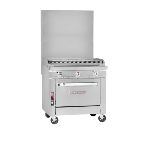 Southbend Platinum P18N-C Range, 18" Heavy Duty, Gas