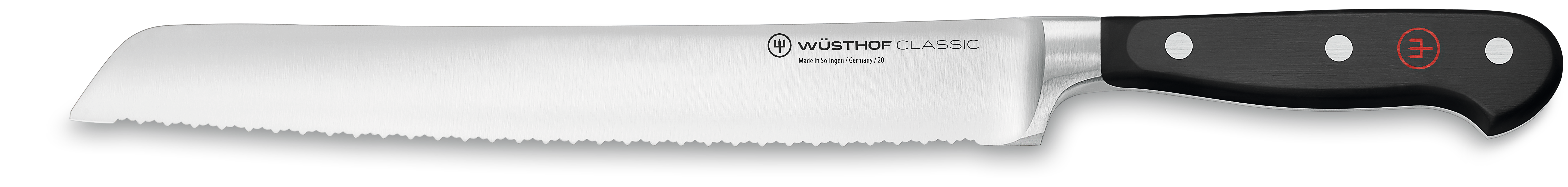 Wüsthof 1040101123 9 Inch Classic Precision Double-Serrated Bread Knife