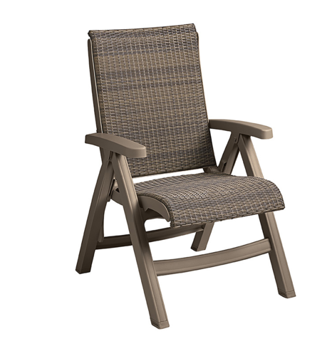 Grosfillex Java UT071181 Chair, Folding, Outdoor