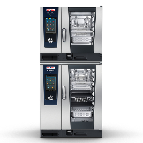RATIONAL Quick Ship ICP 6-HALF ON 10-HALF E 208 3PH AD-QS Combi Oven, Electric