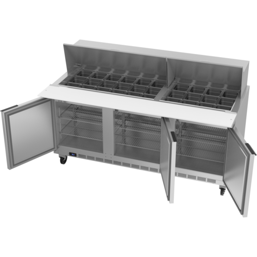 Garland Beverage Air SPE72HC-30M Refrigerated Counter, Mega Top Sandwich / Salad Unit