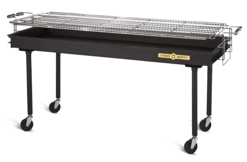 Crown Verity Mobile Cooking CV-BM-60 Charbroiler, Charcoal, Outdoor Grill