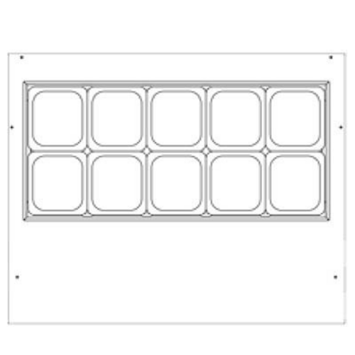 Garland Beverage Air SPED36HC-10-2 Refrigerated Counter, Sandwich / Salad Unit