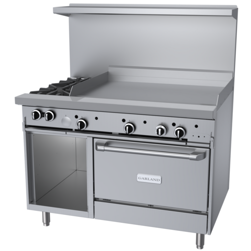 Garland US Range G48-2G36RS Range, 48" Restaurant, Gas