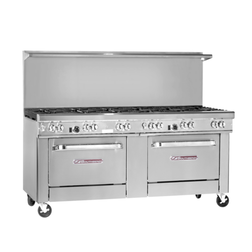 Southbend Ultimate 4721DD-5R Range, 72" Restaurant, Gas