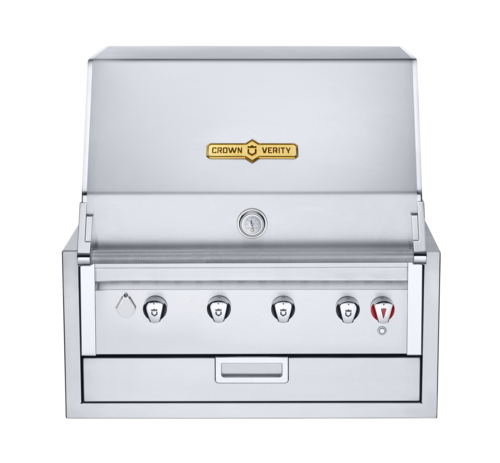 Crown Verity Built-in IBI30 Charbroiler, Gas, Outdoor Grill