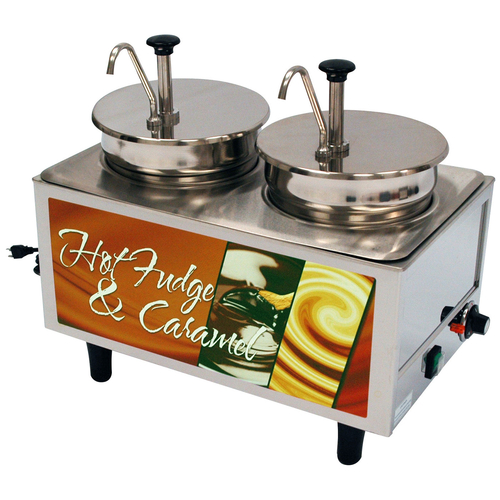 Winco Benchmark 51074H Food Topping Warmer, Countertop