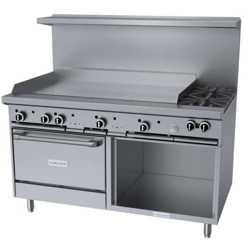 Garland US Range G60-2G48RS Range, 60" Restaurant, Gas