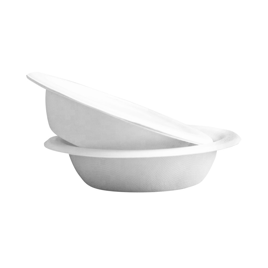 Globe Commercial 6041 Bowl 16oz Compostable Bagasse