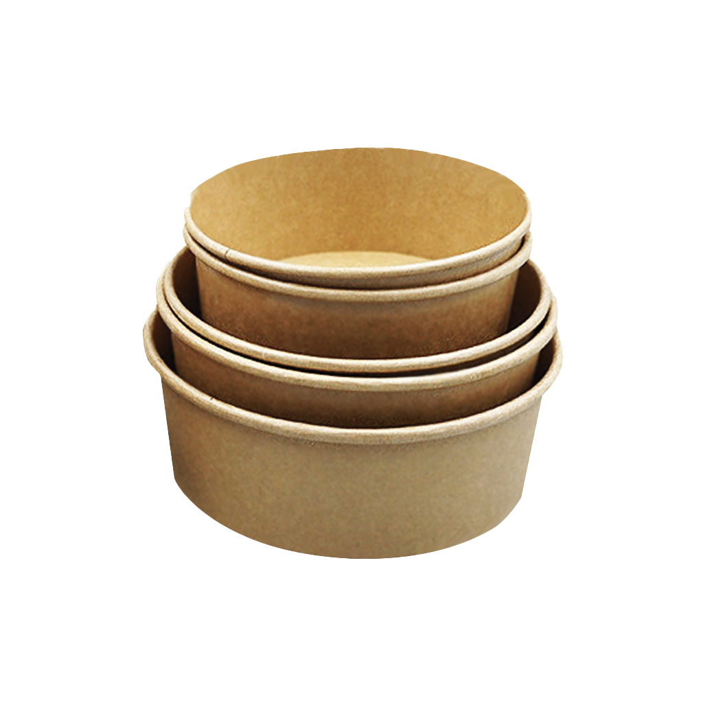 Globe Commercial 6732 Bowl 32oz Kraft - 3000 pr cs