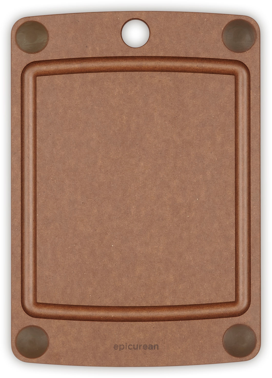 Epicurean 505-100703002 Cutting Board 10" x 7" x 1/4" All-In-One Nutmeg/Brown