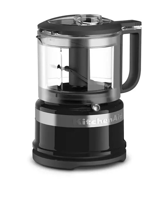 Food Chopper Black w/SS Blade 3.5 Cups KitchenAid