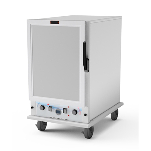 Lockwood Manufacturing CA37-PFIN-14ID-L Heated Holding Proofing Cabinet, Mobile, Half-Height