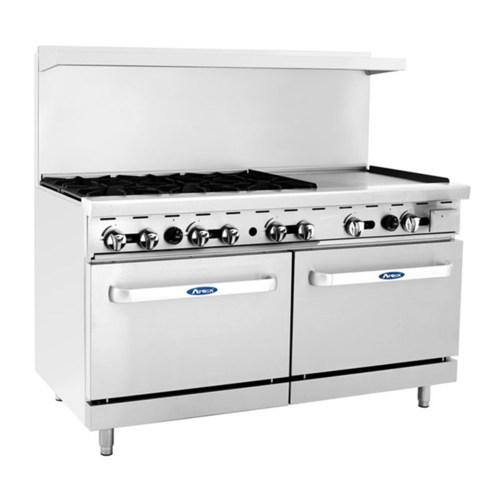Atosa CookRite AGR-6B24GR-LP Range, 60" Restaurant, Gas