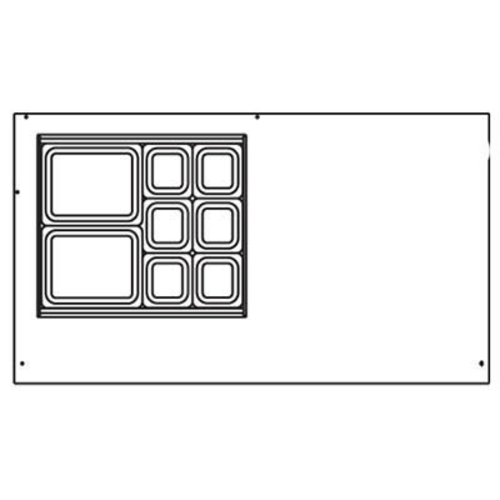 Garland Beverage Air SPED60HC-12M-2 Refrigerated Counter, Mega Top Sandwich / Salad Unit