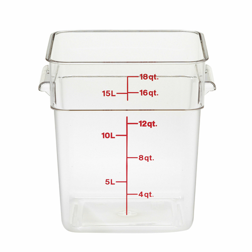 Cambro CamSquare® 18SFSCW135 Food Storage Container