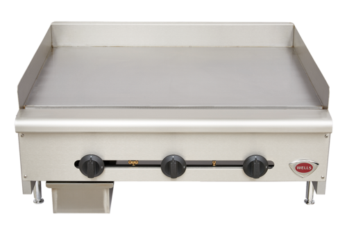 Wells HDG-2430G Griddle, Gas, Countertop