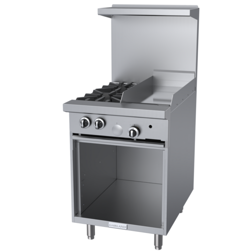 Garland US Range G24-2G12S Range, 24" Restaurant, Gas