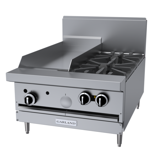 Garland US Range G24-2G12T Range, 24" Restaurant, Gas