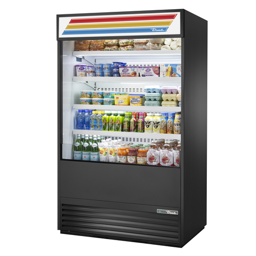 True Refrigeration Non-Core Models TOAM-48-HC~TSL01 Merchandiser, Open Refrigerated Display