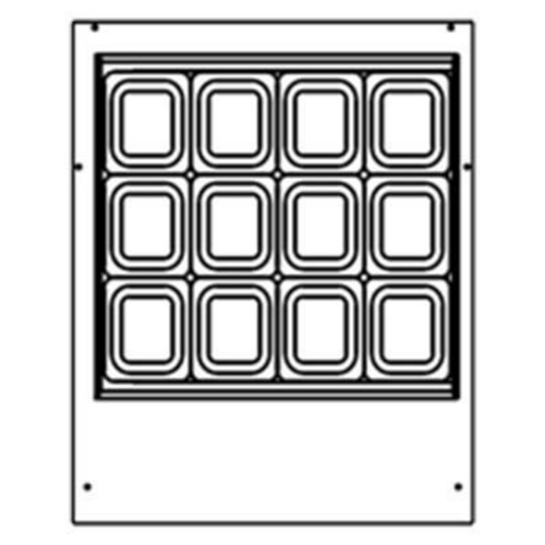 Garland Beverage Air SPED27HC-12M-B Refrigerated Counter, Mega Top Sandwich / Salad Unit