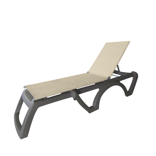 Grosfillex Jamaica Beach UT787181 Chaise, Outdoor