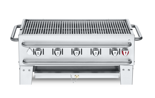 Crown Verity Mobile Cooking CV-PCB-36 Charbroiler, Gas, Outdoor Grill
