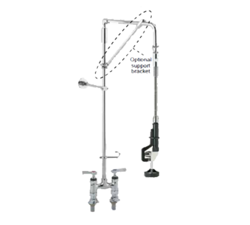 Component Hardware Group Encore KL56-5026-12 Pre-Rinse Faucet Assembly