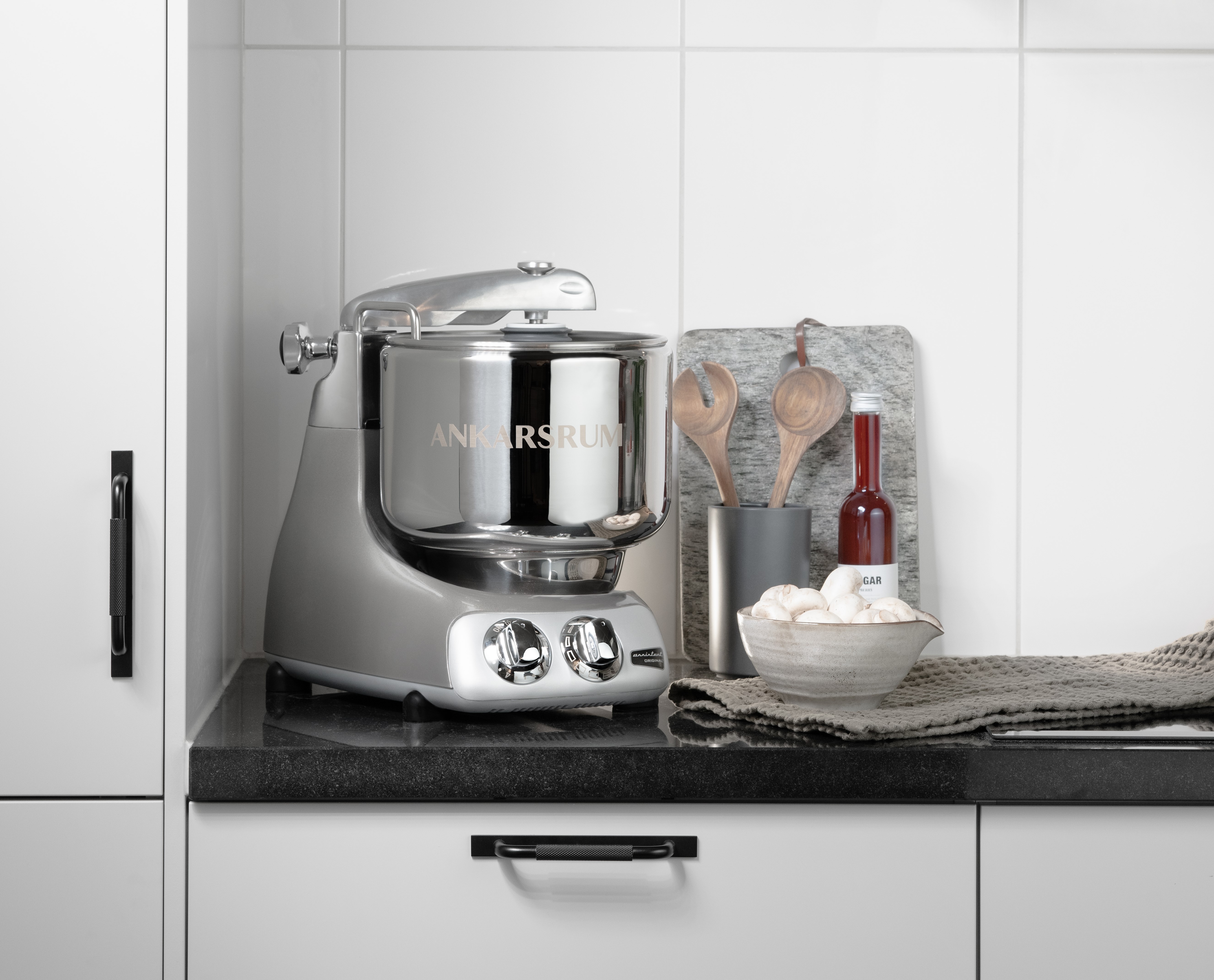 Ankarsrum 1200114 7qt Mixer Jubilee Silver